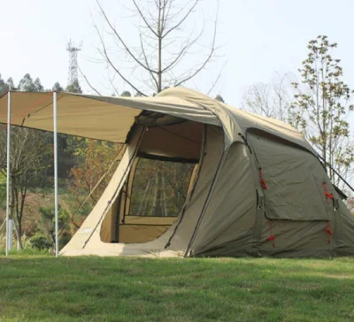 Tenda da campeggio per 2 stagioni per famiglia per 2 persone, leggera, impermeabile, resistente ai raggi UV, attrezzatura da campeggio all'aperto Bl18257