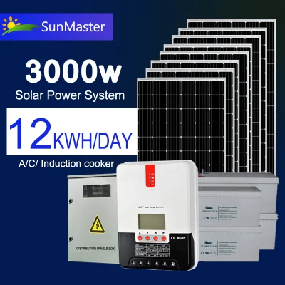 Etichetta privata Pannello solare completo 1500 W Off Grid Set completo Centrale elettrica portatile da 1000 W Tutti i sistemi di energia solare per esterni IP65